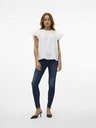 Vero Moda Temno modre ženske oprijete kavbojke Vero Moda