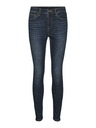 Vero Moda Temno modre ženske oprijete kavbojke Vero Moda