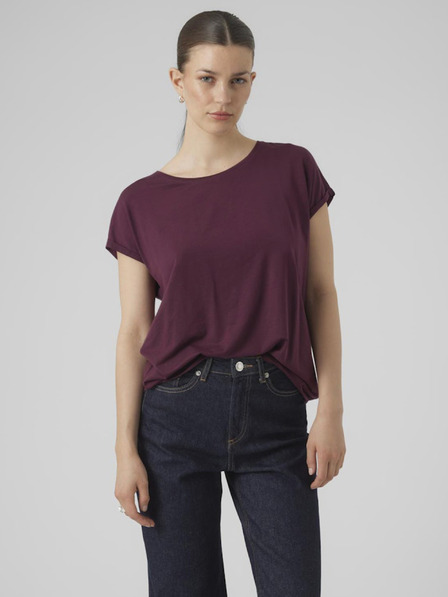 Vero Moda Bordo ženska majica Vero Moda Mava