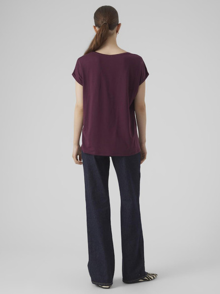 Vero Moda Bordo ženska majica Vero Moda Mava
