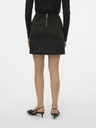 Vero Moda Črno krilo iz semiša VERO MODA Donna