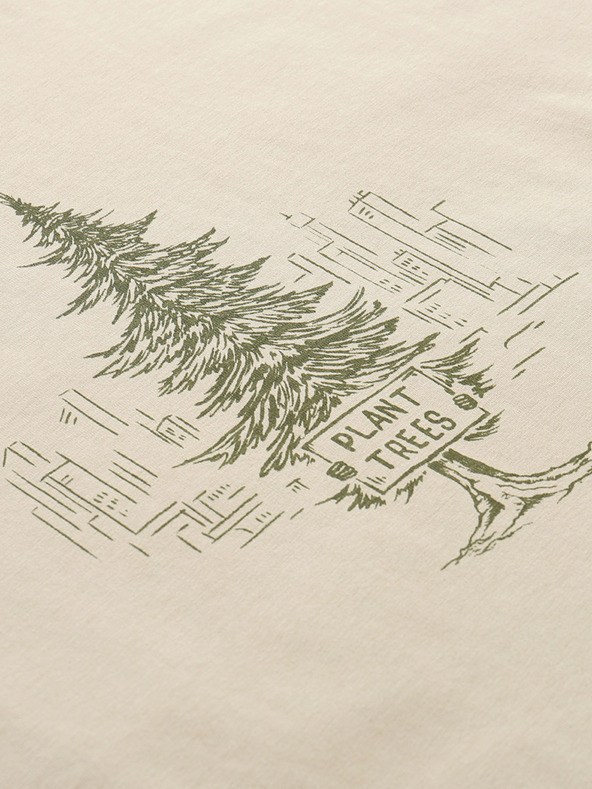 ALPINE PRO Moška majica iz organskega bombaža ALPINE PRO EKK