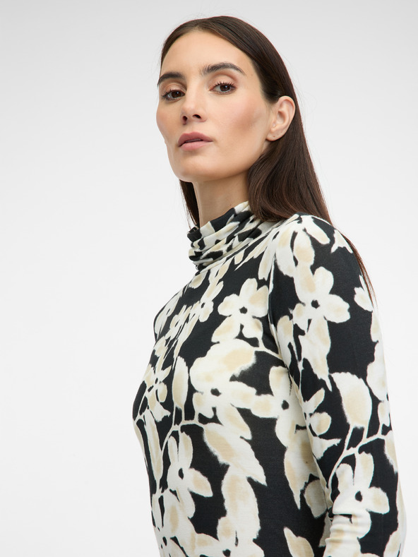 Orsay Črn ženski puli z vzorcem ORSAY