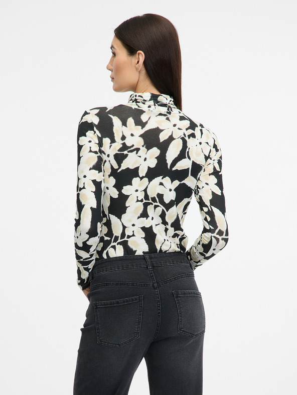 Orsay Črn ženski puli z vzorcem ORSAY