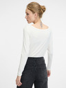 Orsay Bela ženska majica z dolgimi rokavi ORSAY