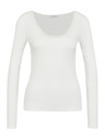 Orsay Bela ženska majica z dolgimi rokavi ORSAY