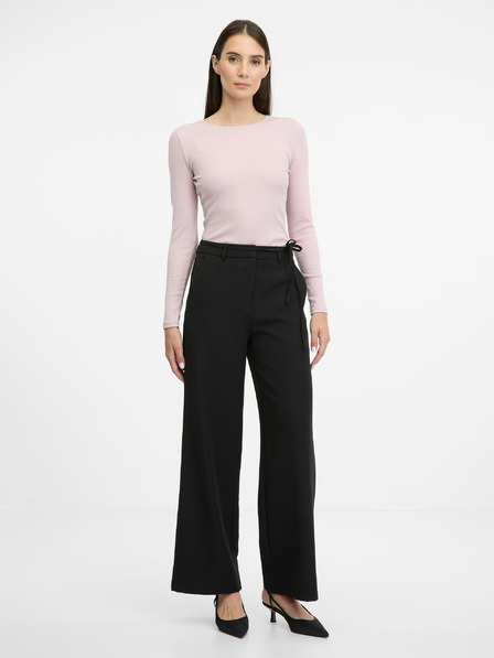 Orsay Svetlo roza ženska majica z dolgimi rokavi ORSAY