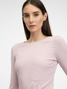 Orsay Svetlo roza ženska majica z dolgimi rokavi ORSAY