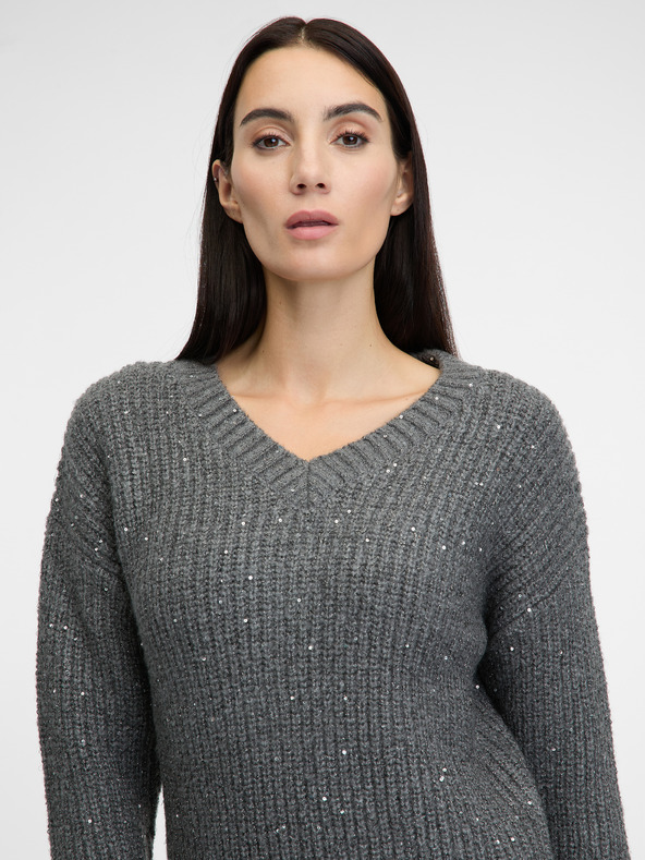 Orsay Siv ženski pulover ORSAY