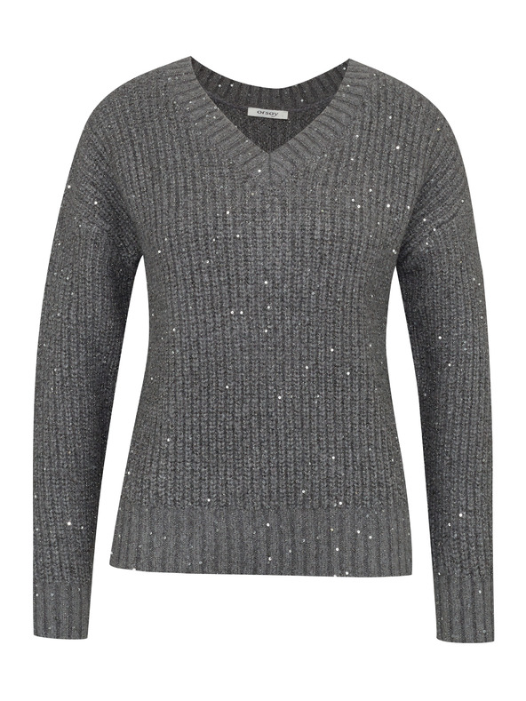 Orsay Siv ženski pulover ORSAY