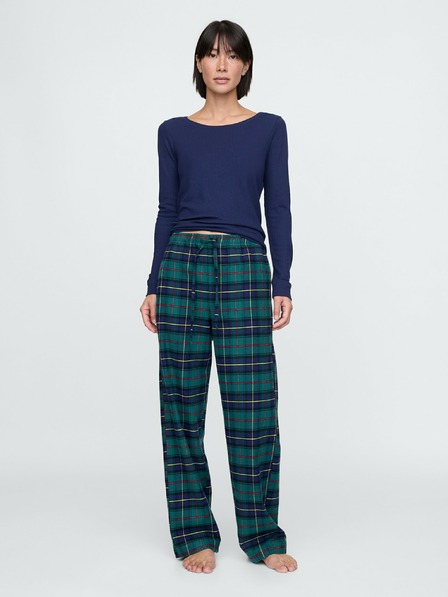 GAP Flanelne hlače za pižamo unisex GAP