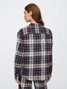 GAP Oversize flanelová pyžamová košeľa