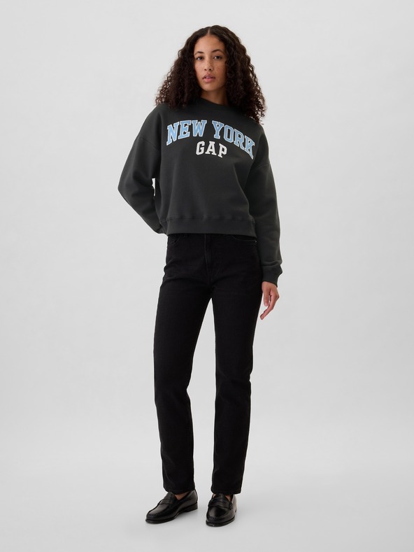 GAP Oversize pulover z logotipom GAP