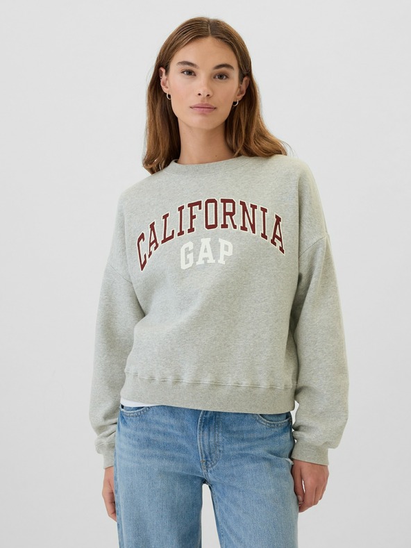 GAP Oversize pulover z logotipom GAP
