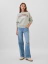 GAP Oversize pulover z logotipom GAP