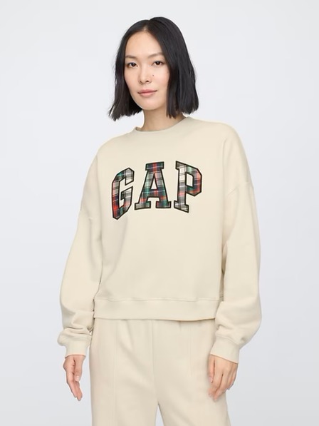 GAP Oversize pulover z logotipom GAP