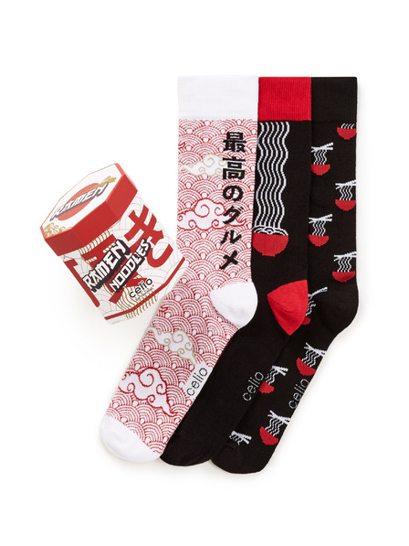 Celio Darilni paket nogavic Ramen, 3 kosi ONE SIZE Celio