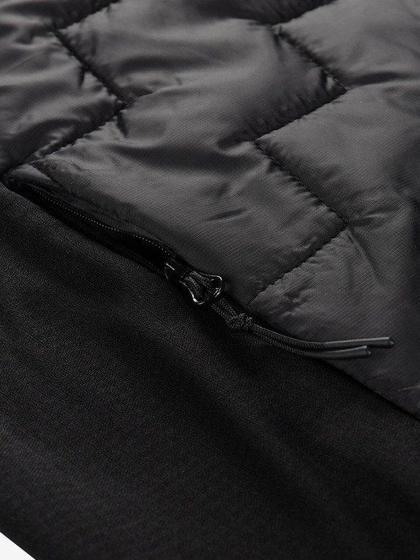 ALPINE PRO Alpine Pro NERC Moški telovnik iz merina črne barve