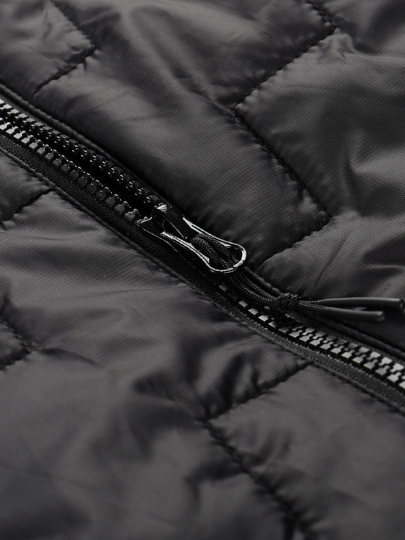 ALPINE PRO Alpine Pro NERC Moški telovnik iz merina črne barve