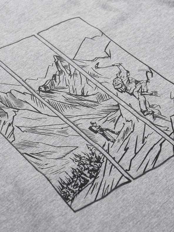 ALPINE PRO Moška funkcionalna majica s hladnim sušenjem ALPINE PRO GREM