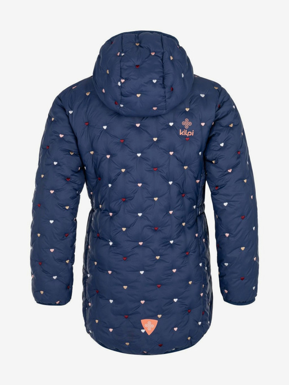 Kilpi Temno moder dekliški prešiti zimski plašč Kilpi DAMIA