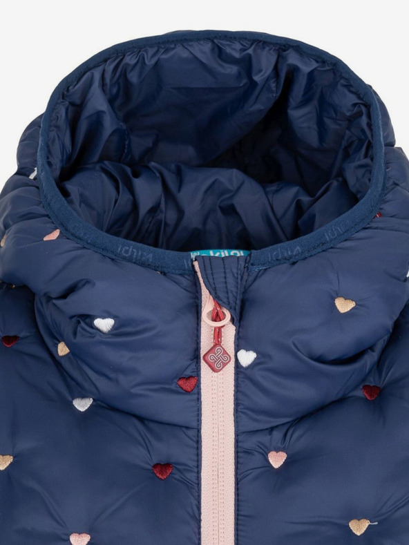 Kilpi Temno moder dekliški prešiti zimski plašč Kilpi DAMIA