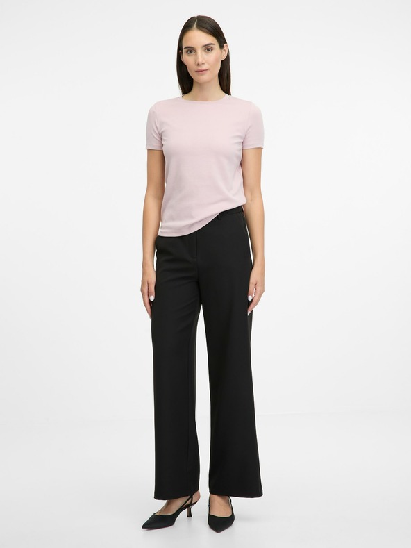 Orsay Svetlo roza ženska majica s kratkimi rokavi ORSAY