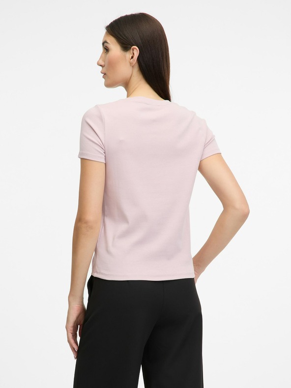 Orsay Svetlo roza ženska majica s kratkimi rokavi ORSAY