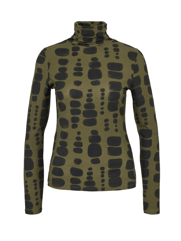 Orsay Zelena ženska majica z dolgimi rokavi ORSAY