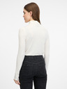 Orsay Krem ženska majica z dolgimi rokavi ORSAY