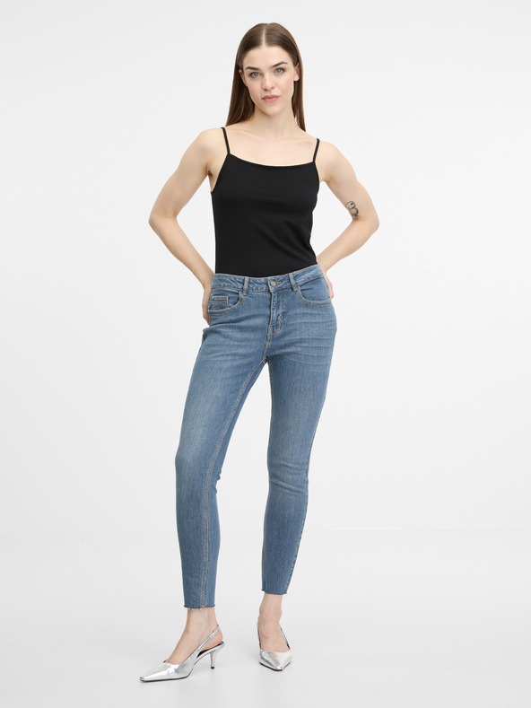 Orsay Črna ženska majica brez rokavov ORSAY