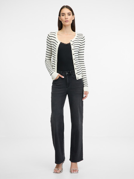 Orsay Kremna ženska jopa s krznom ORSAY