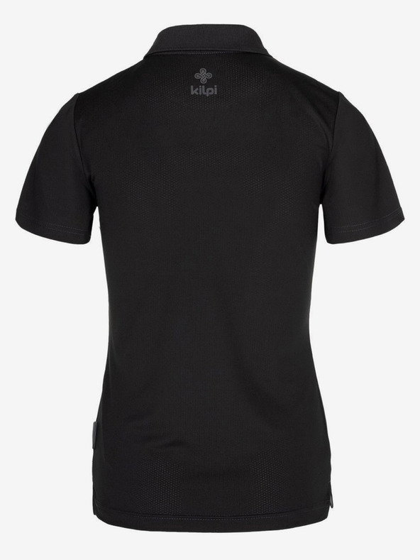 Kilpi Črna ženska športna polo majica Kilpi COLLAR