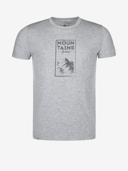 Kilpi Svetlo siva moška funkcionalna majica Kilpi GAROVE-M