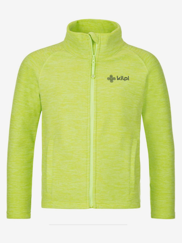 Kilpi Svetlo zelena otroška jopa iz flisa Kilpi ALACANT