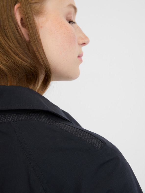 Geox Tmavo modrý dámsky trenčkot Geox Ilde