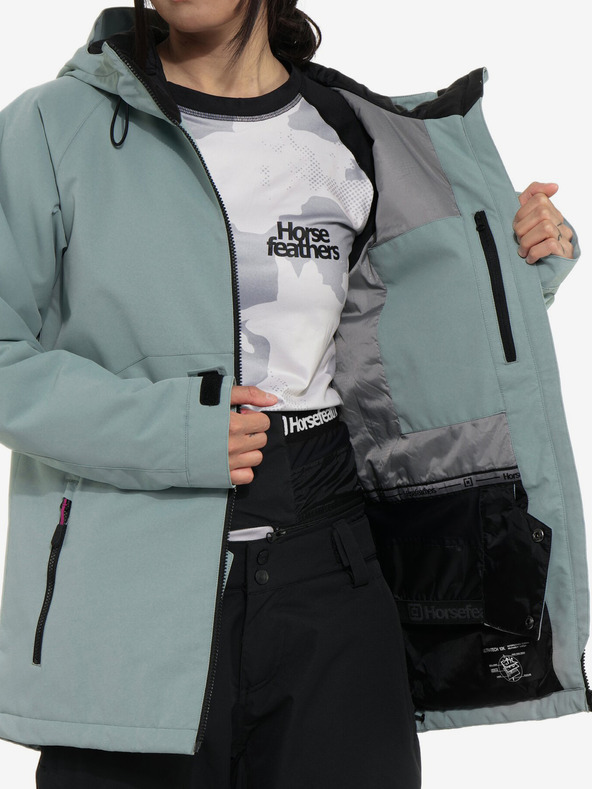 Horsefeathers Jakna Halia - modra meglica Horsefeathers