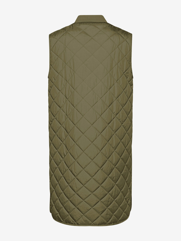 Geox Kaki ženska dolga prešita telovnik Geox Asheely