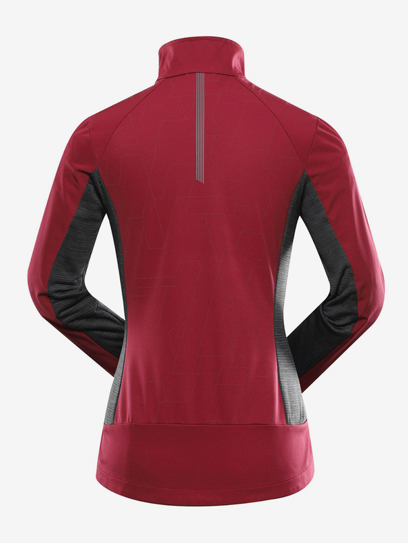 ALPINE PRO Ženska softshell jakna z membrano ALPINE PRO UKEBA anemone