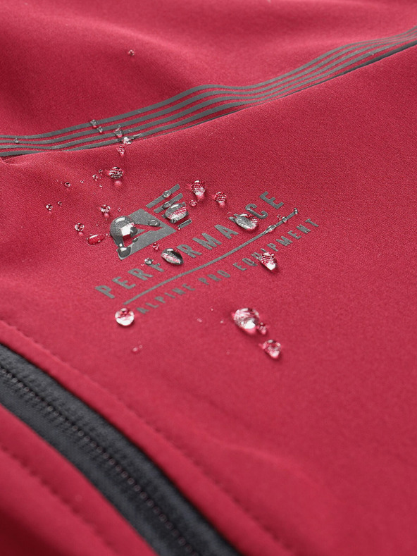 ALPINE PRO Ženska softshell jakna z membrano ALPINE PRO UKEBA anemone