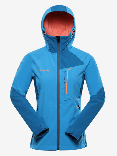 ALPINE PRO Ženska softshell jakna z membrano ALPINE PRO ESPRITA dresden
