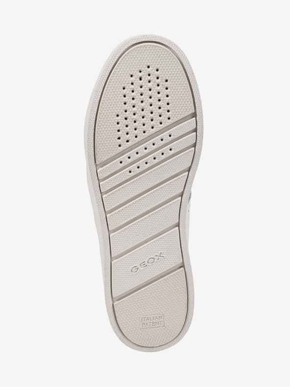 Geox Modro-beli ženski čevlji na platformi Geox Skyely