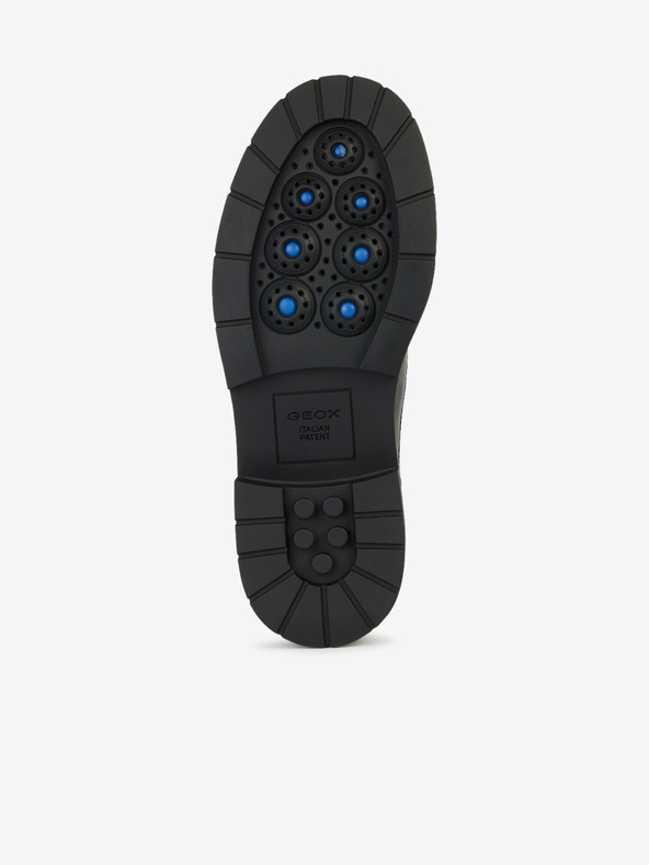 Geox Čierne dámske poltopánky Geox Spherica EC7