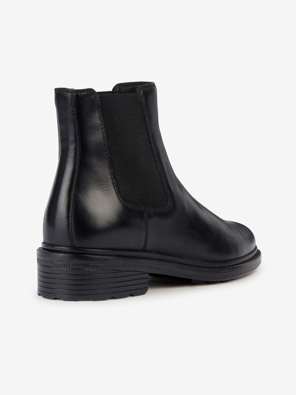 Geox Črni ženski gležnarji Geox Walk Pleasure