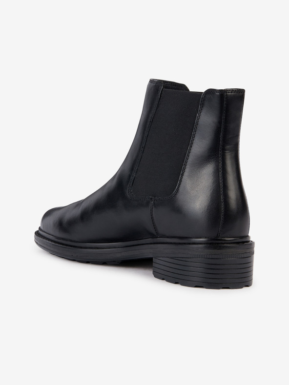 Geox Črni ženski gležnarji Geox Walk Pleasure