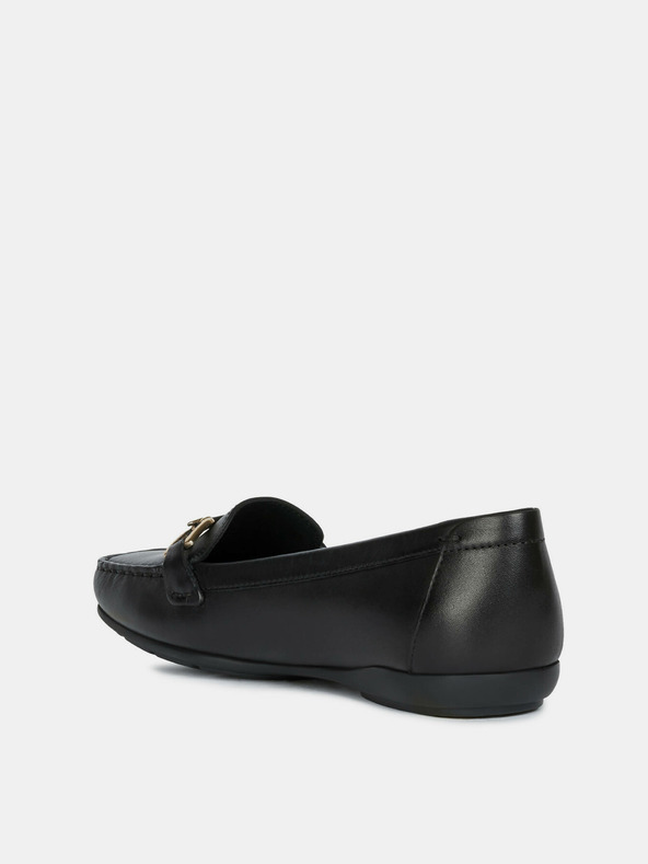 Geox Črni ženski mokasini Geox Annytah Moc