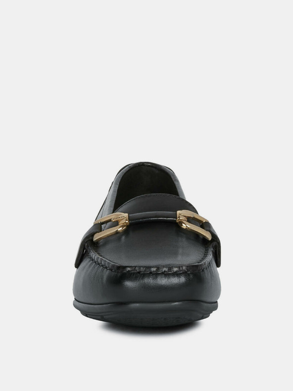 Geox Črni ženski mokasini Geox Annytah Moc