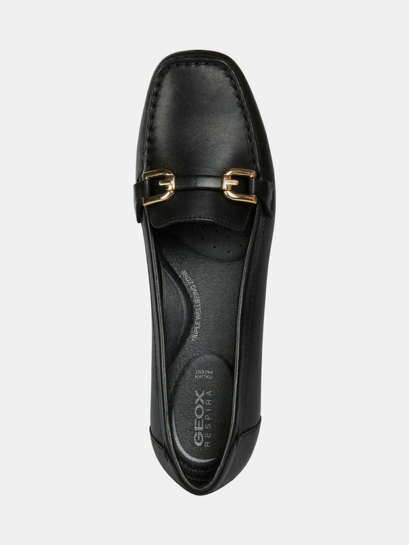 Geox Črni ženski mokasini Geox Annytah Moc
