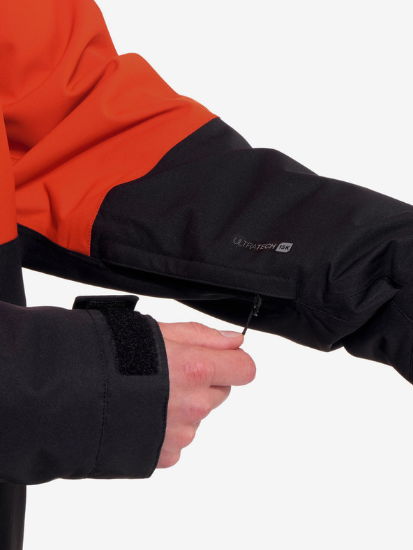 Horsefeathers Jakna za trenirko - rdeča glina/črna Horsefeathers