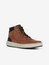 Geox Svetlo rjava moška gležnjarska obutev Geox Cervino